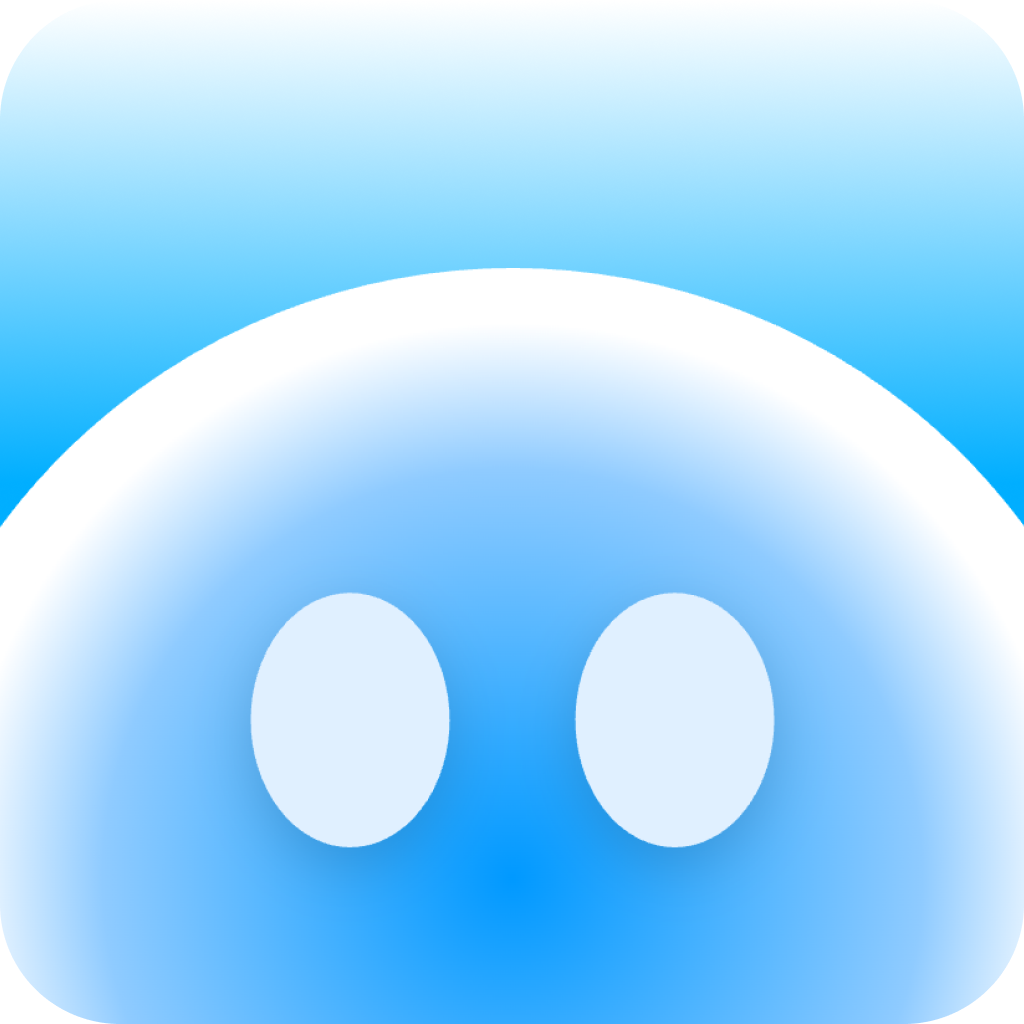 o-mega icon, White (reversed)